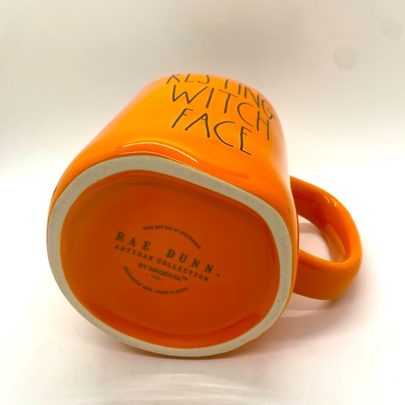 🔥SALE! 🔥 Rae Dunn RESTING WITCH FACE mug - Picture 2 of 2